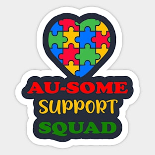 Au-some support squad Sticker